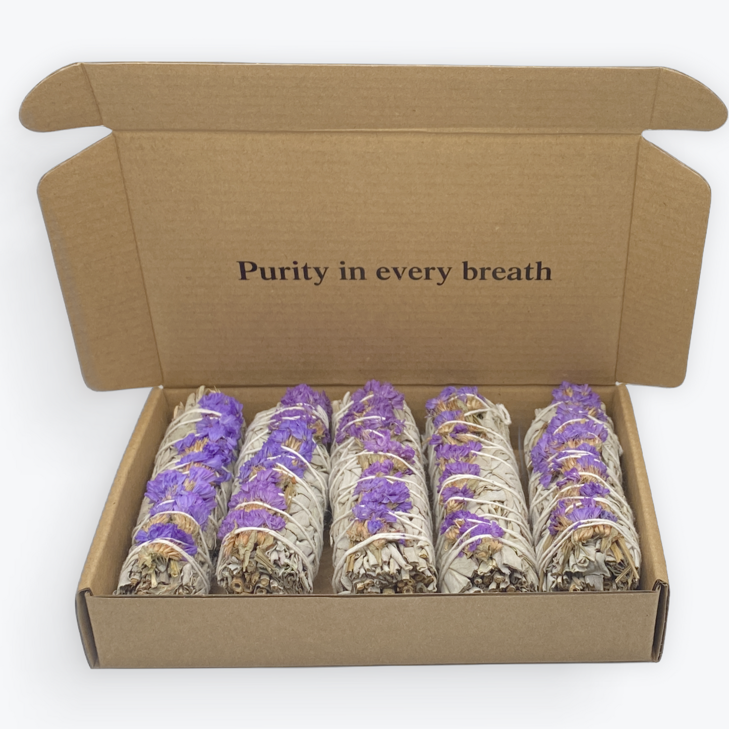 Coffret – 5 Sauges Blanche variété