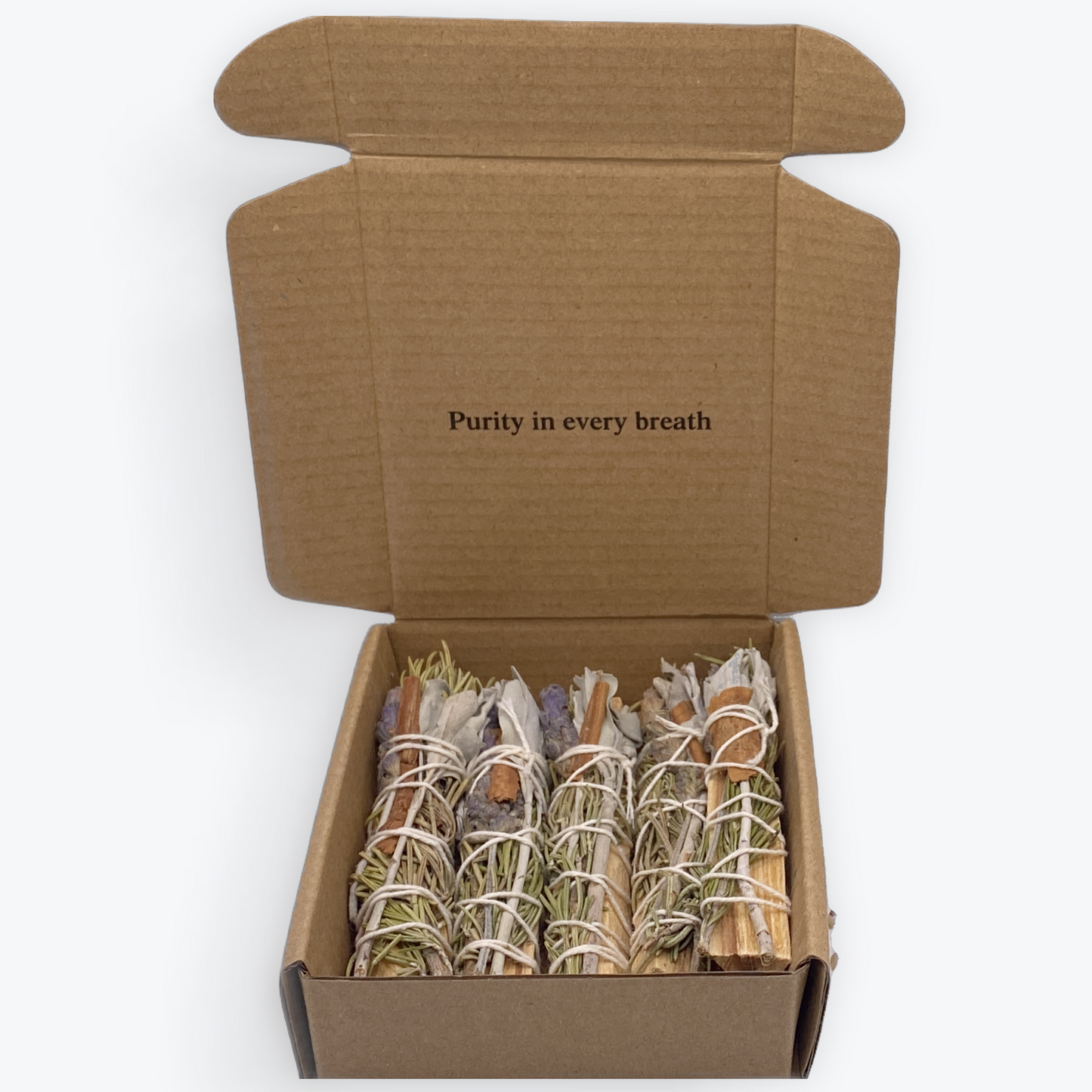 Coffret – 5 Sauges Blanche variété