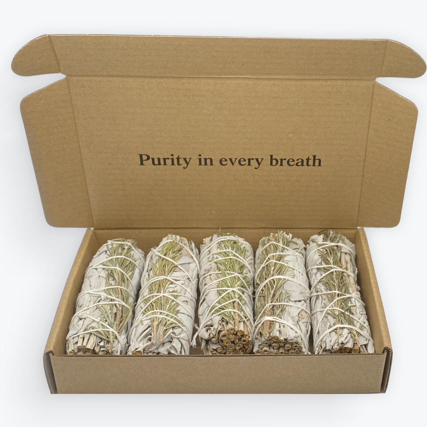Coffret – 5 Sauges Blanche variété