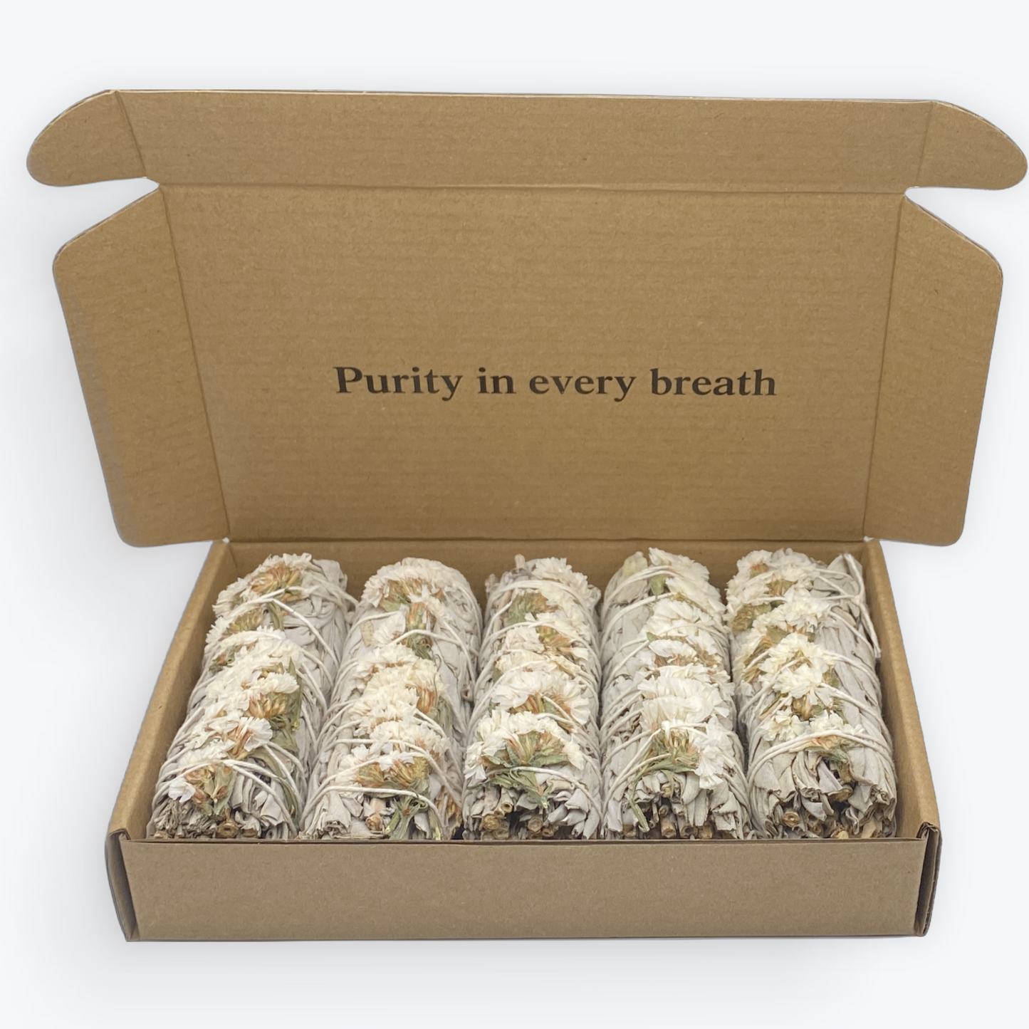 Coffret – 5 Sauges Blanche variété