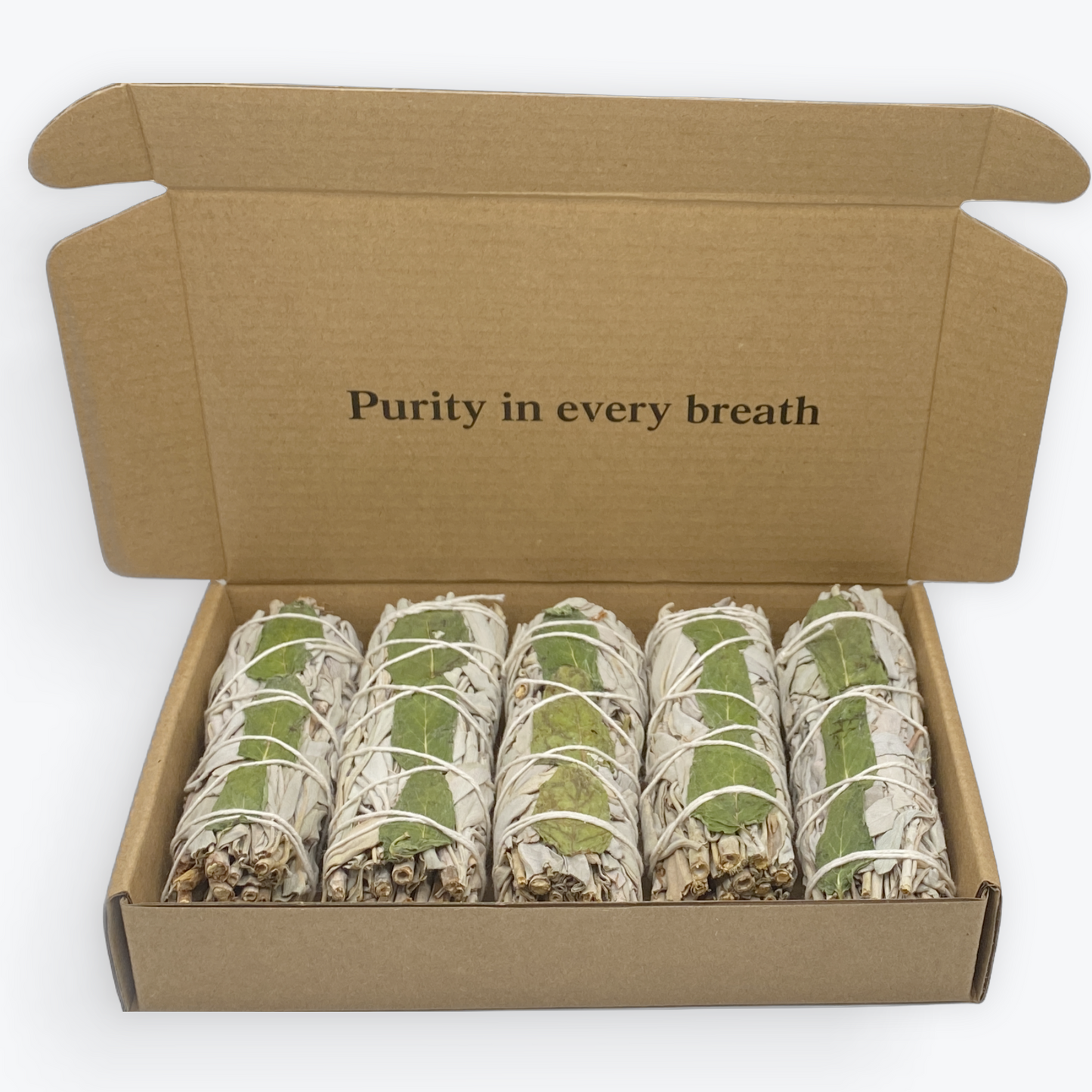Coffret – 5 Sauges Blanche variété