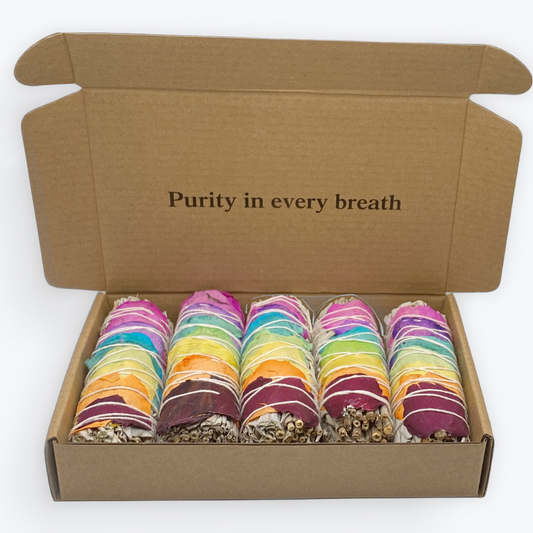 Coffret – 5 Sauges Blanche variété