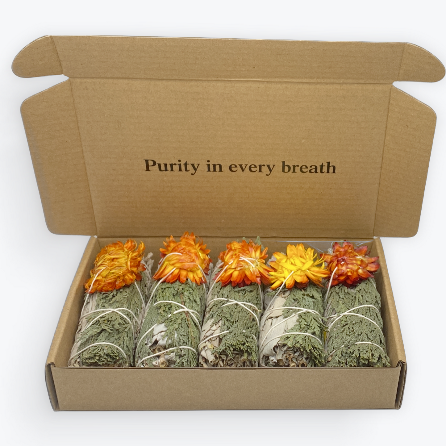 Coffret – 5 Sauges Blanche variété