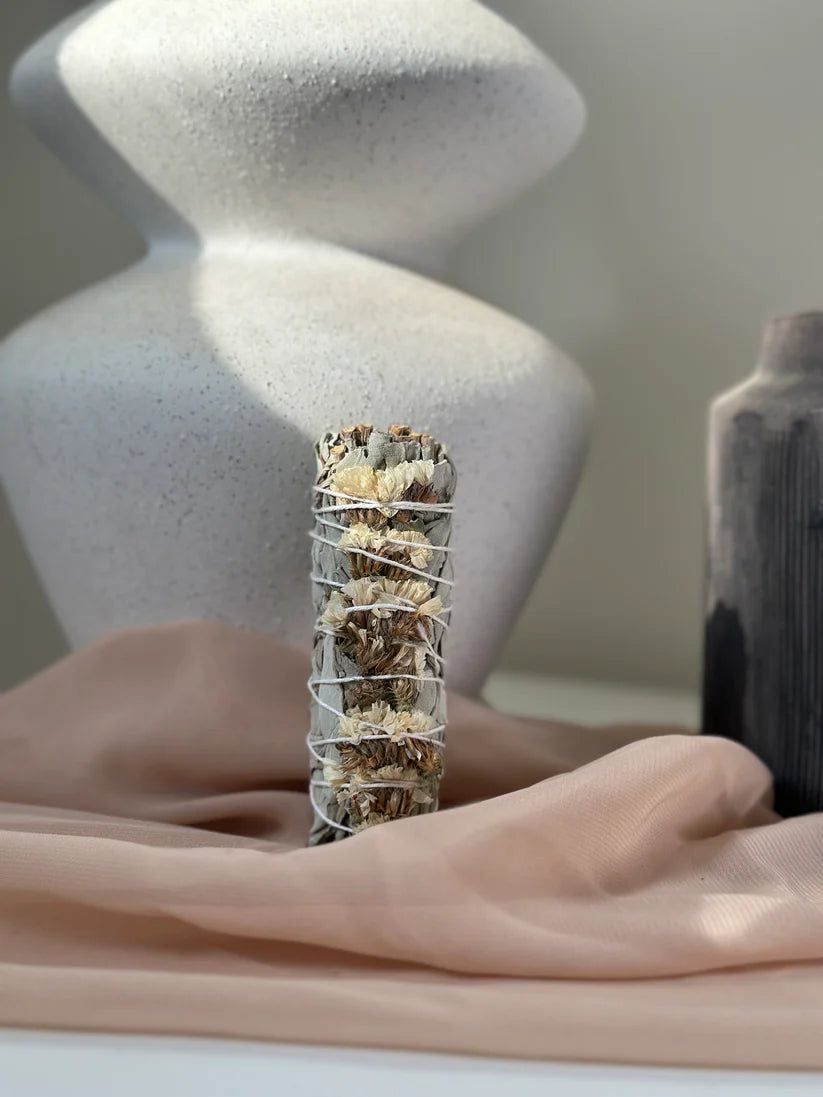 Sauge blanche & Lavande blanche des mers – 11 cm – Notes florales fraîches