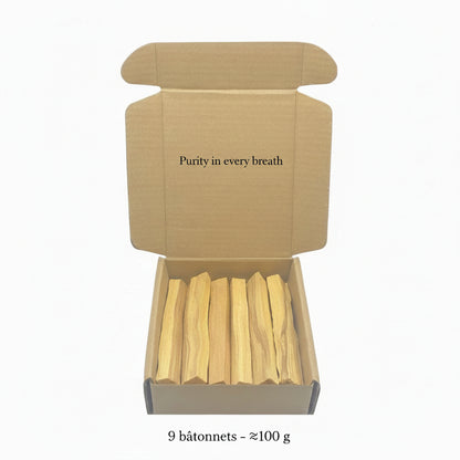 Coffret Palo Santo Essentiel -  9 bâtonnets