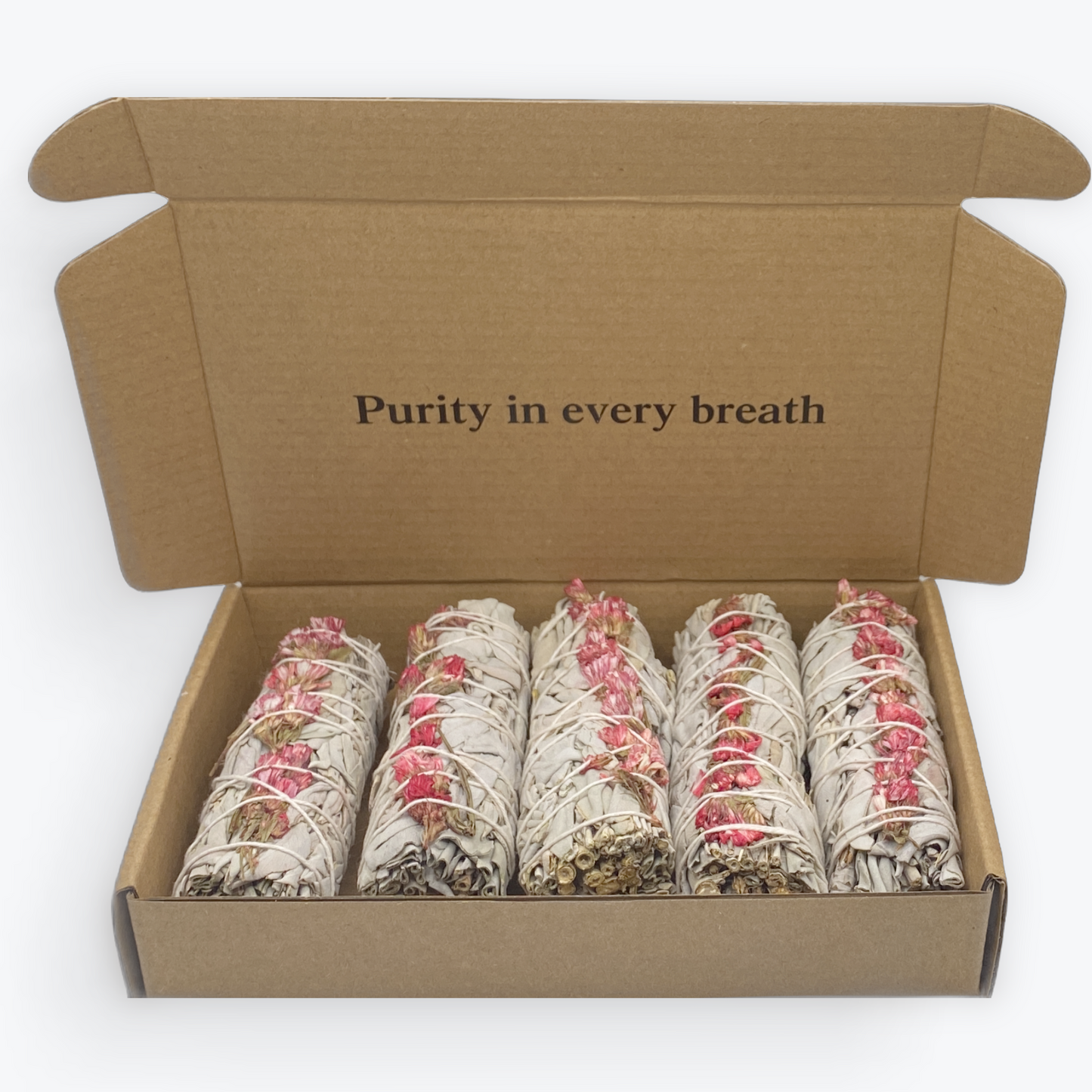 Coffret – 5 Sauges Blanche variété