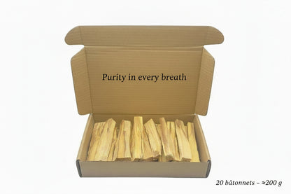 ⭐ Coffret Palo Santo Confort - 20 Bâtonnets