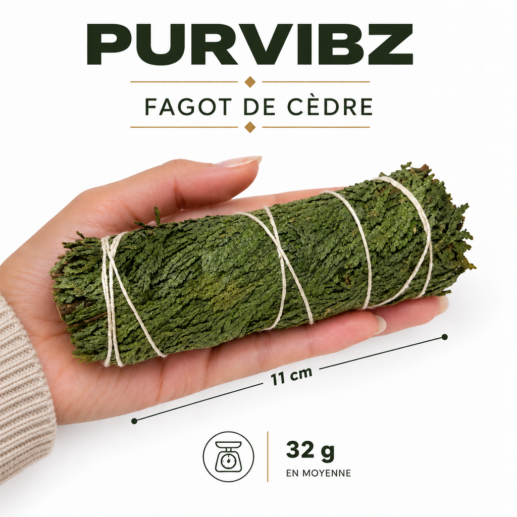 Cèdre – Fagot de fumigation
