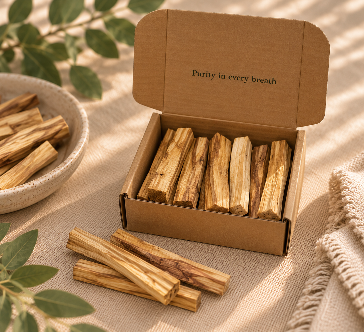 Palo Santo à brûler - Tous formats (9 à 2000 unités)