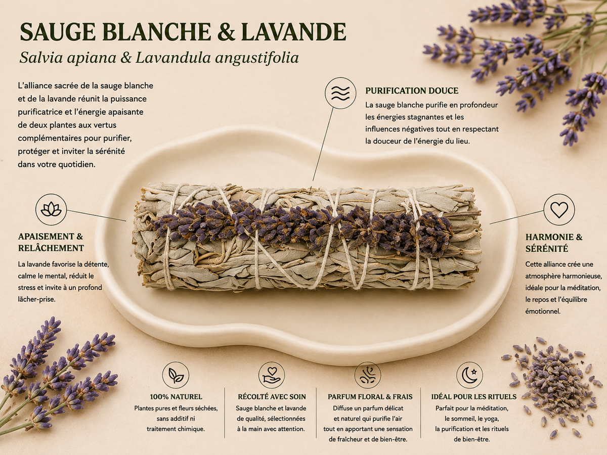 Sauge Blanche & Lavande