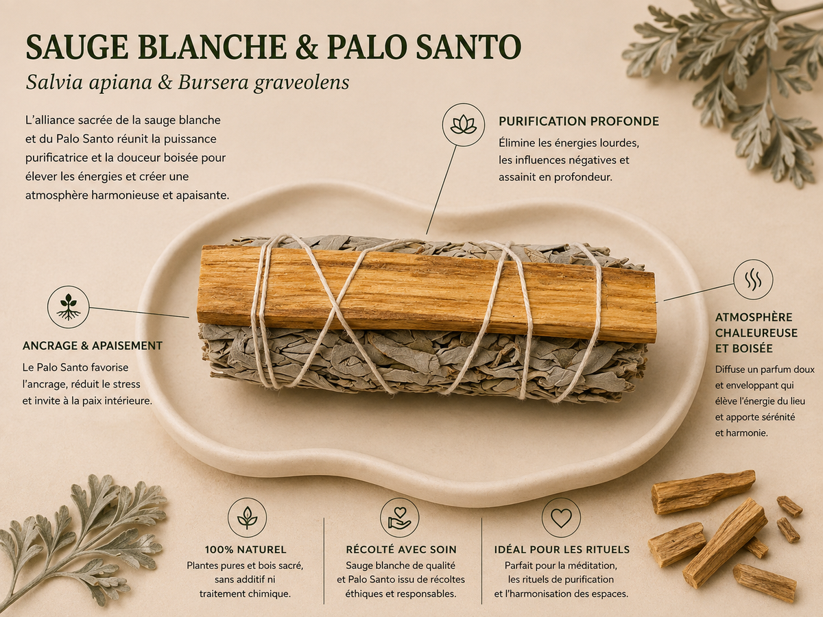 Sauge Blanche & Palo Santo