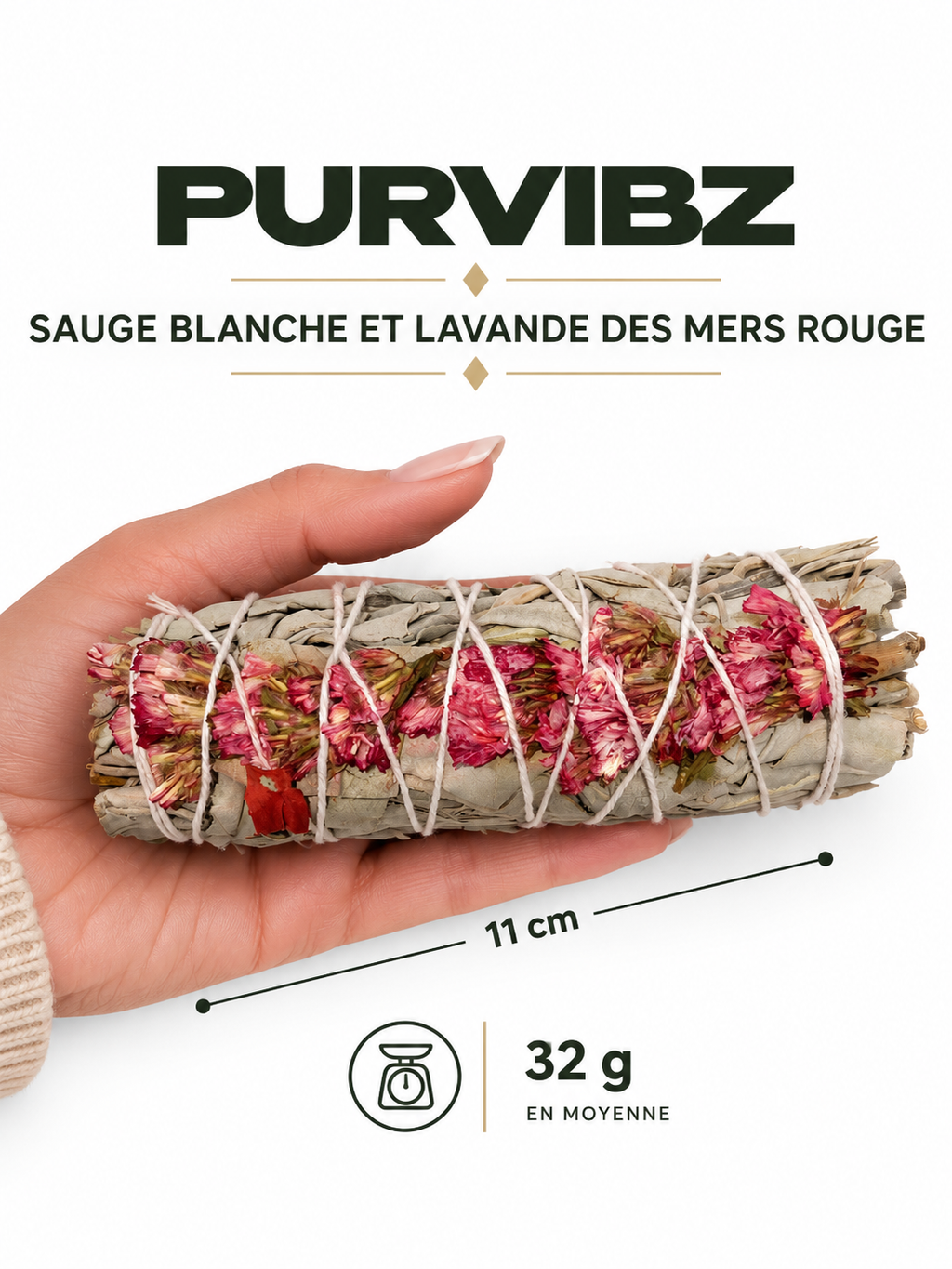 Sauge Blanche & Lavande de Mer Rouge