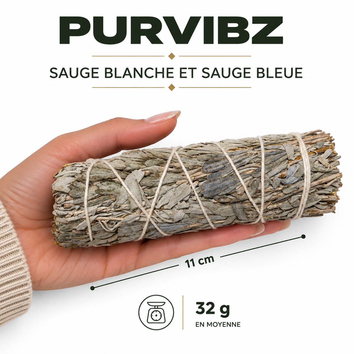 Sauge Blanche & Sauge Bleue